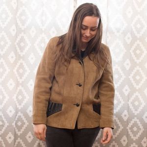 Vintage Suede Coat